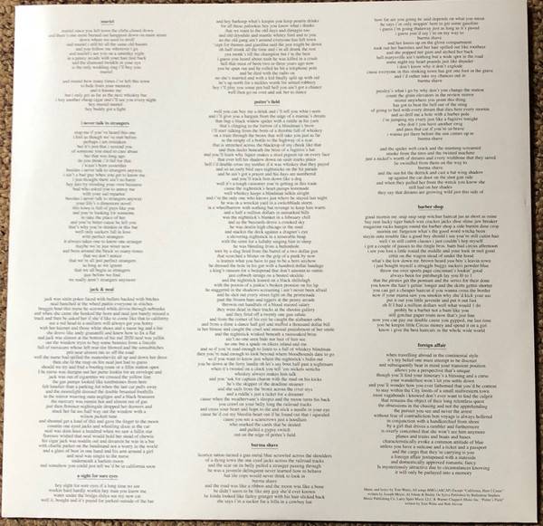 Tom Waits – Foreign Affairs (color)